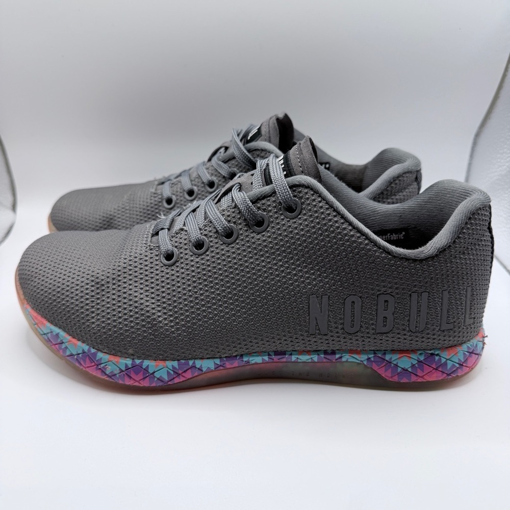 NOBULL Outwork Patchwork Trainer, also known as the SuperFabric Trainer
